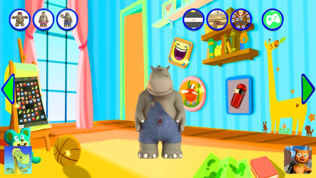 Talking Hippo Rock Screenshot1