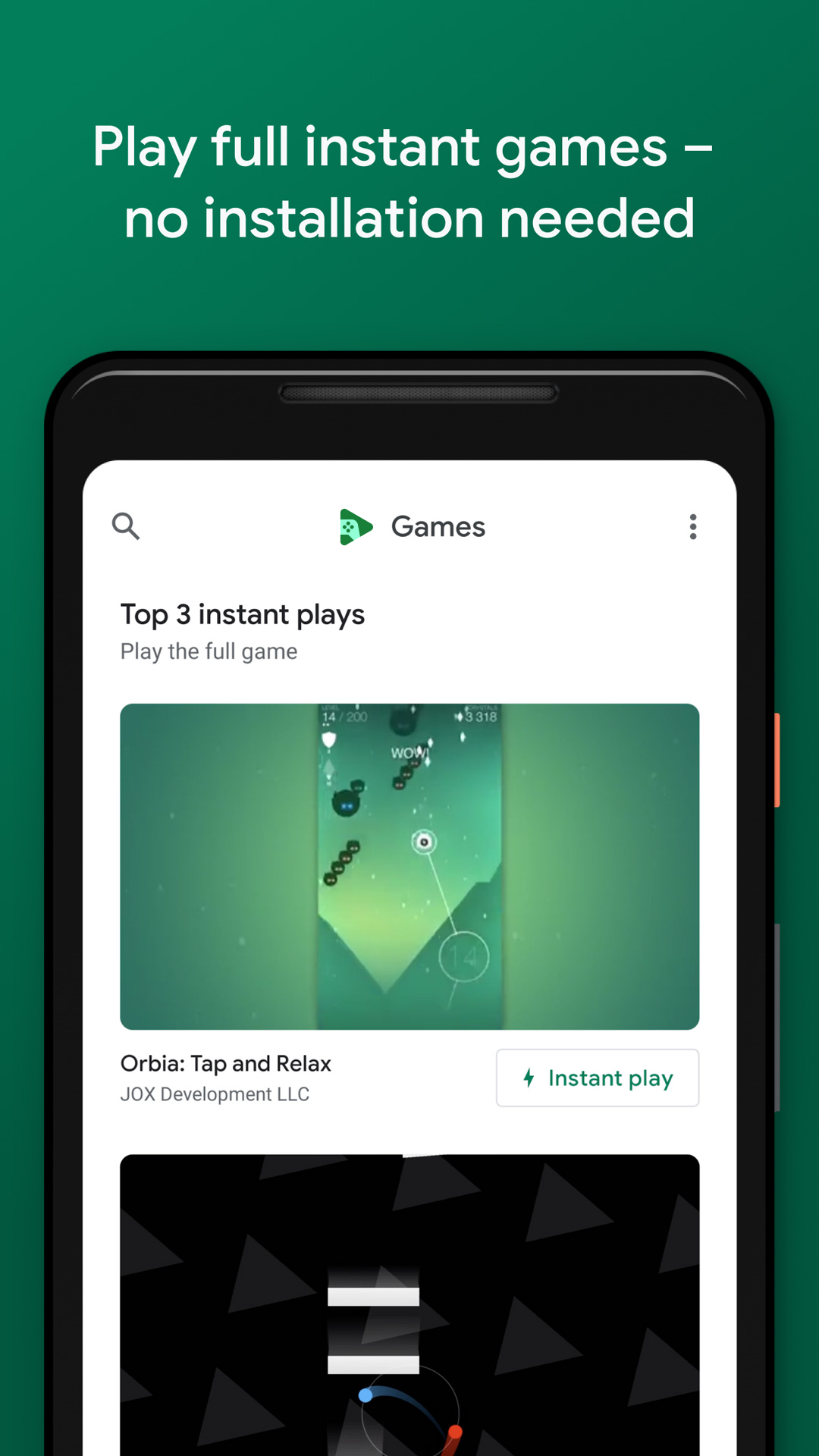 Google Play Games Screenshot1