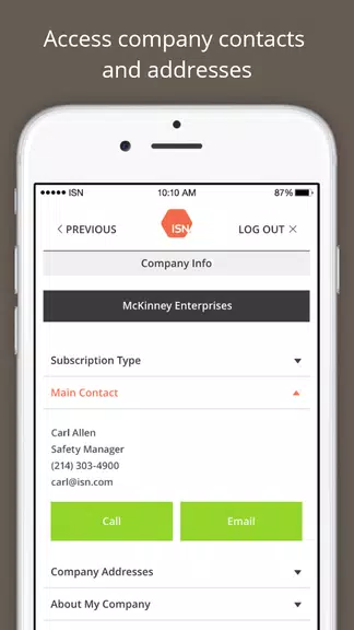 ISNetworld Screenshot2