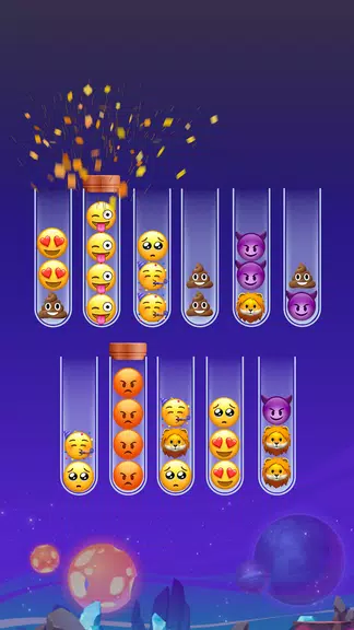 Emoji Sort Master Screenshot1