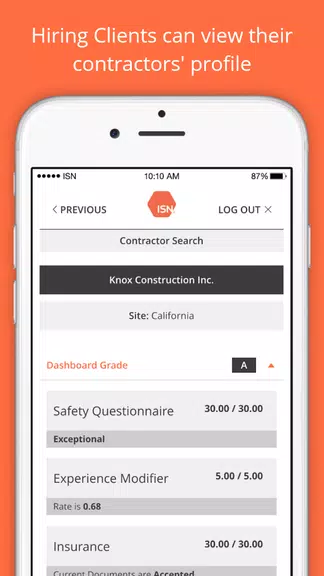 ISNetworld Screenshot3