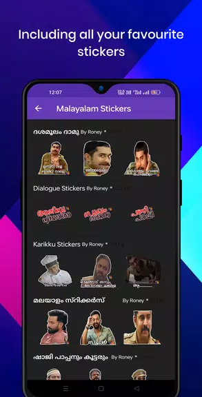Malayalam Stickers Screenshot2