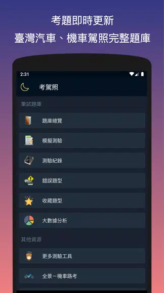 Taiwan Drivers License Test Screenshot1