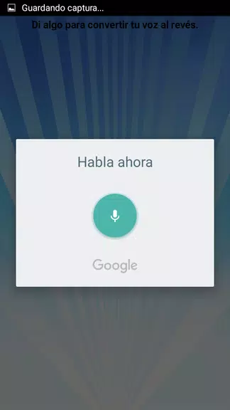 Speak backwards - Voice Screenshot2