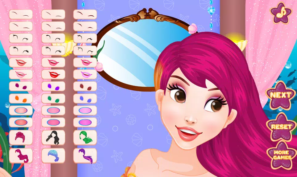 Mermaid Makeup Salon, Dress Up Screenshot3