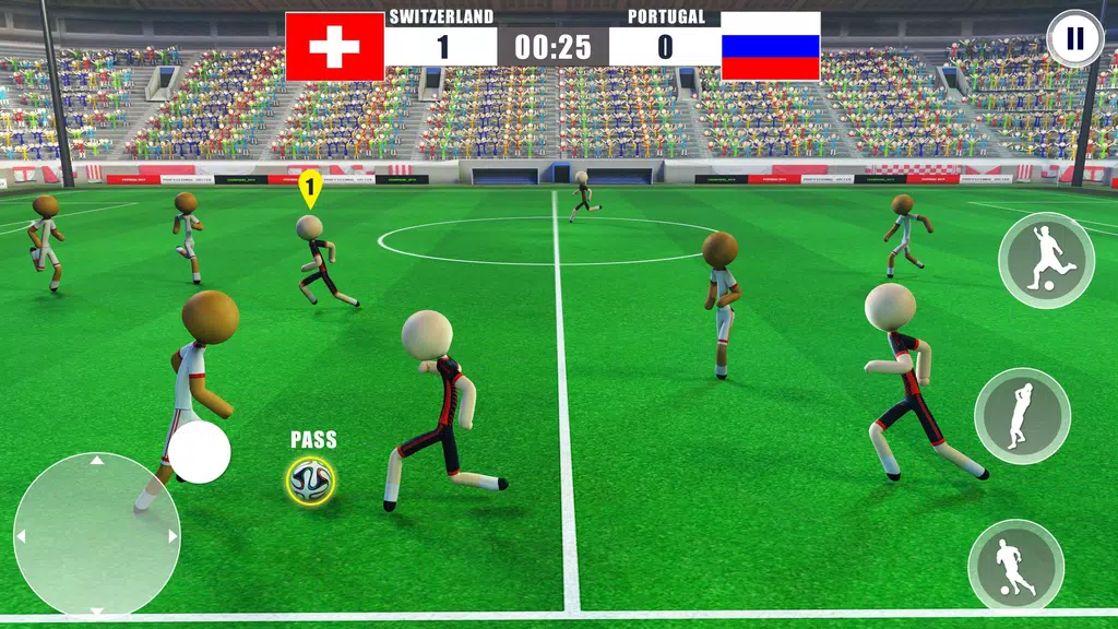 Stickman Football Strike Games Screenshot4