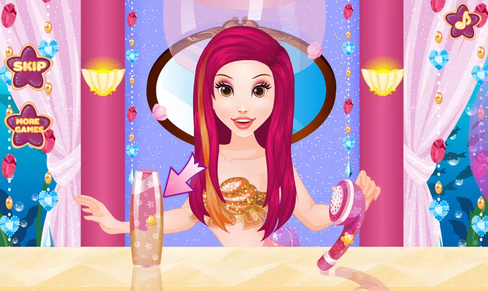 Mermaid Makeup Salon, Dress Up Screenshot2