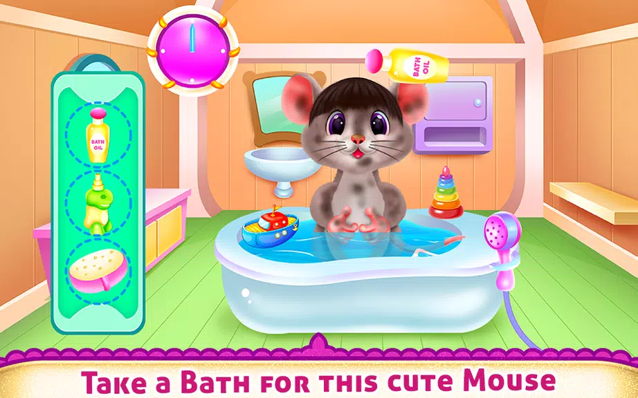 Cute Mouse Caring And Dressup Screenshot2