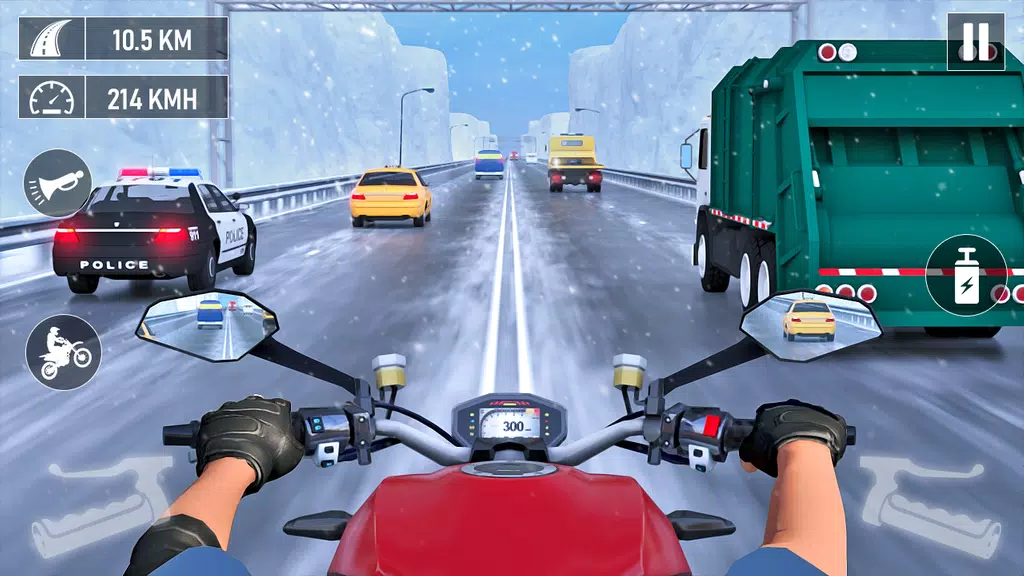 Motorcycle Traffic Racing Game Screenshot2