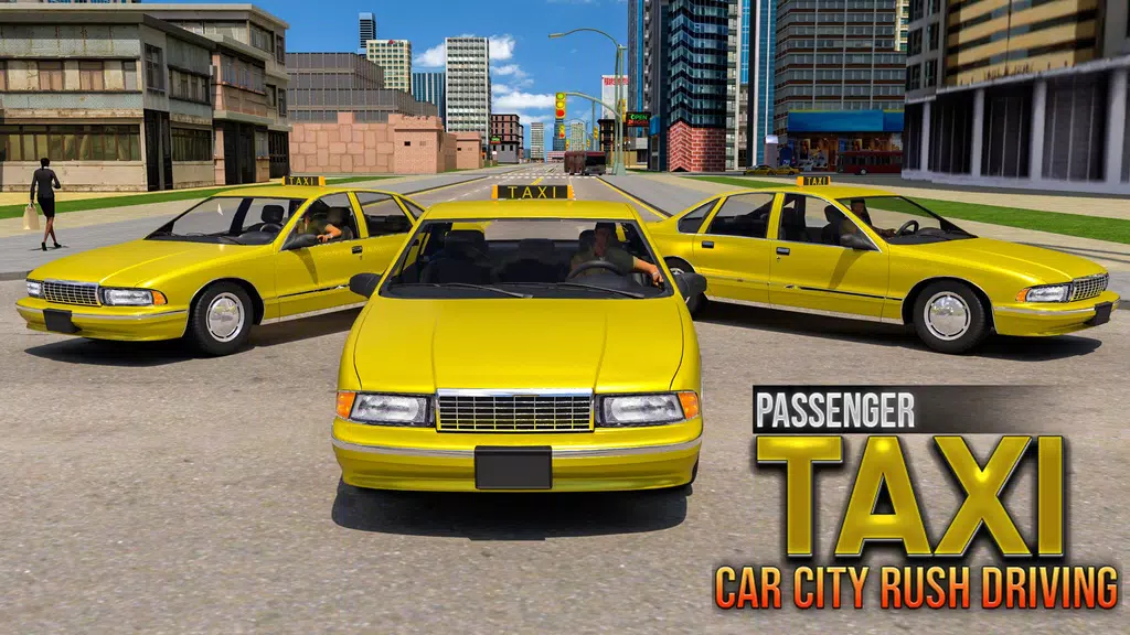 Passenger Taxi Car City Rush Driving Screenshot4