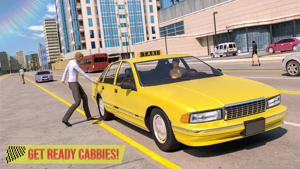 Passenger Taxi Car City Rush Driving Screenshot1