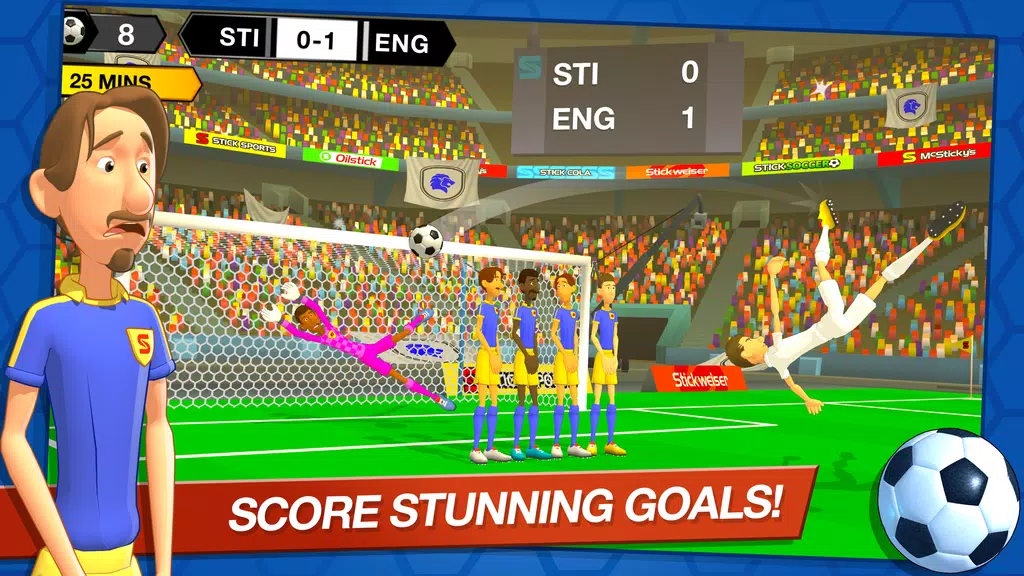 Stick Soccer 2 Screenshot1