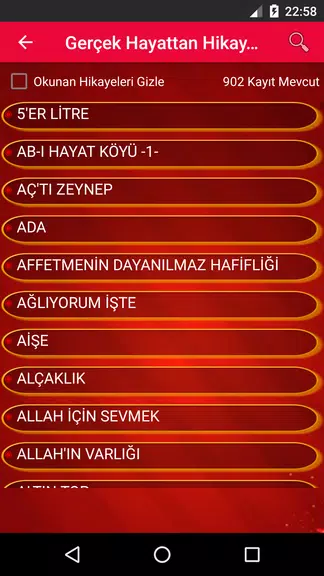 Gerçek Hayattan Hikayeler Screenshot3