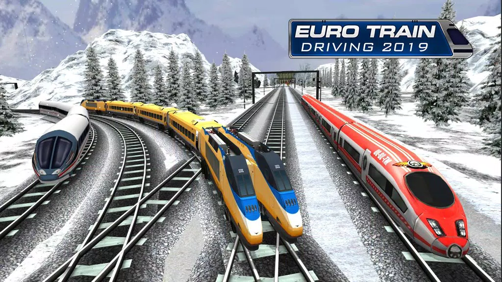 Euro Train Driving PVP 2019 Screenshot4