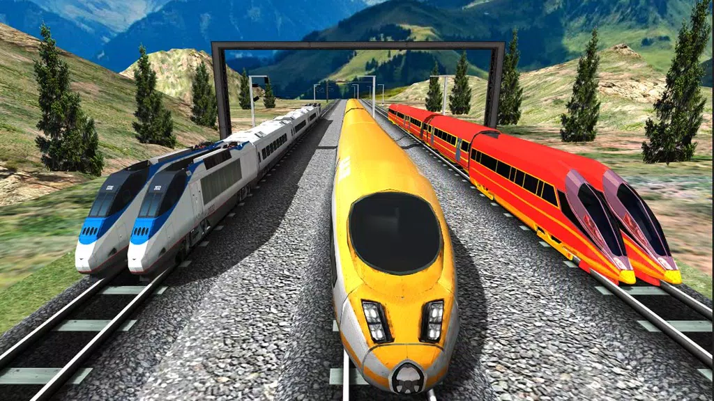 Euro Train Driving PVP 2019 Screenshot1