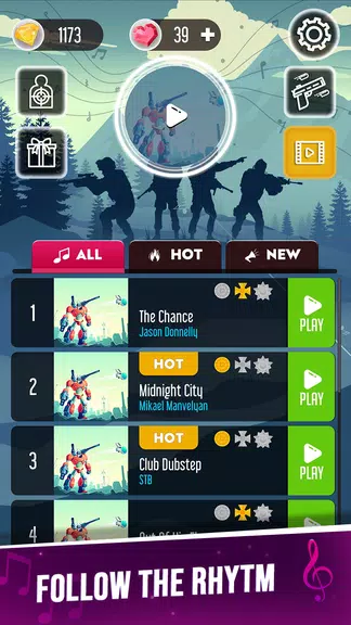 Shoot The Beat - Gun Sync Music Game Screenshot2
