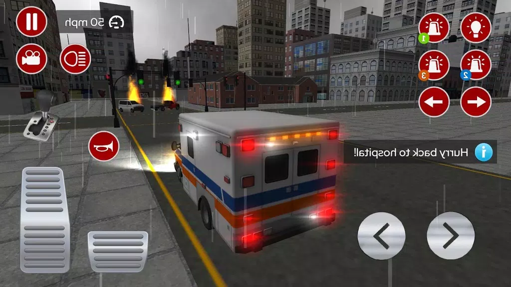 Ambulance Speed Race Mission Screenshot2