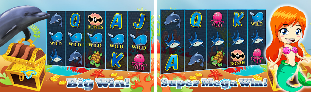 Ocean Dreams Treasures Slots Screenshot1