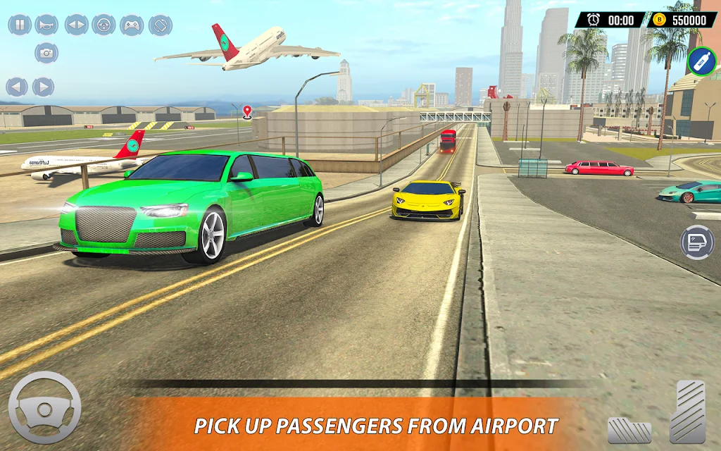 Limousine Taxi Driving Game Screenshot2