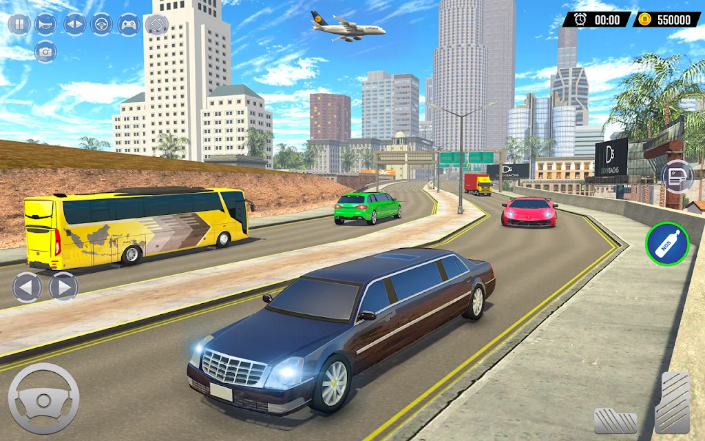 Limousine Taxi Driving Game Screenshot3