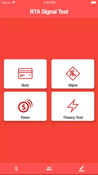 RTA Signal Test: Traffic Signs Screenshot1
