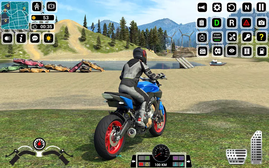 Open World Bike Driving Games Screenshot4