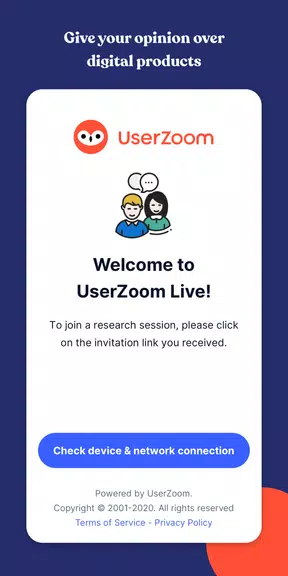 UserZoom Live Screenshot1
