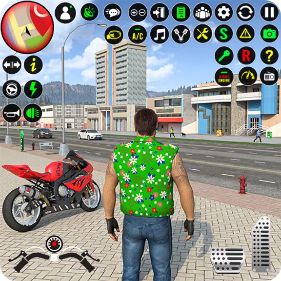 Open World Bike Driving Games Screenshot1