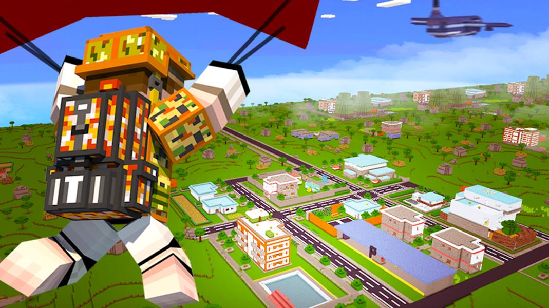 Cops N Robbers:Pixel Craft Gun Screenshot1