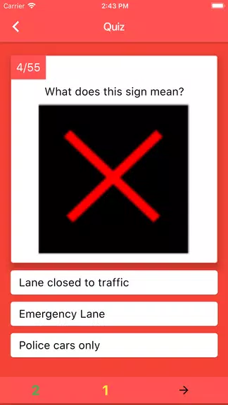 RTA Signal Test: Traffic Signs Screenshot4