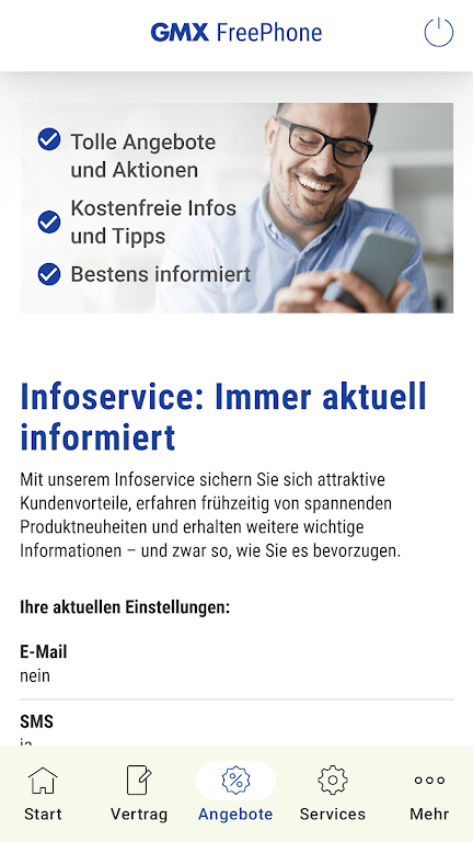 GMX FreePhone Screenshot4