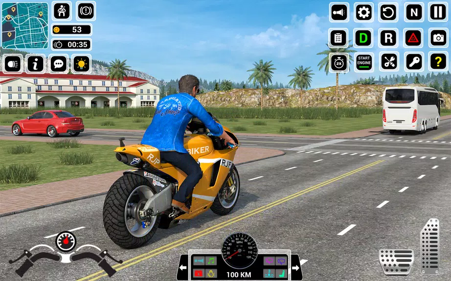 Open World Bike Driving Games Screenshot3