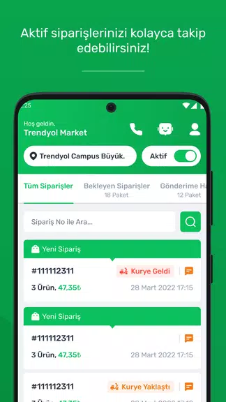 Trendyol Go Market Paneli Screenshot4