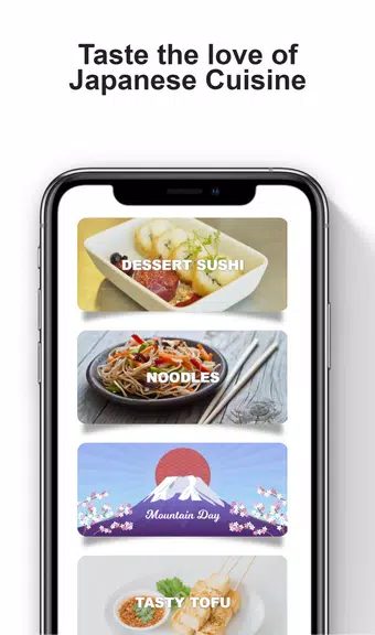 Japanese food recipes Screenshot1