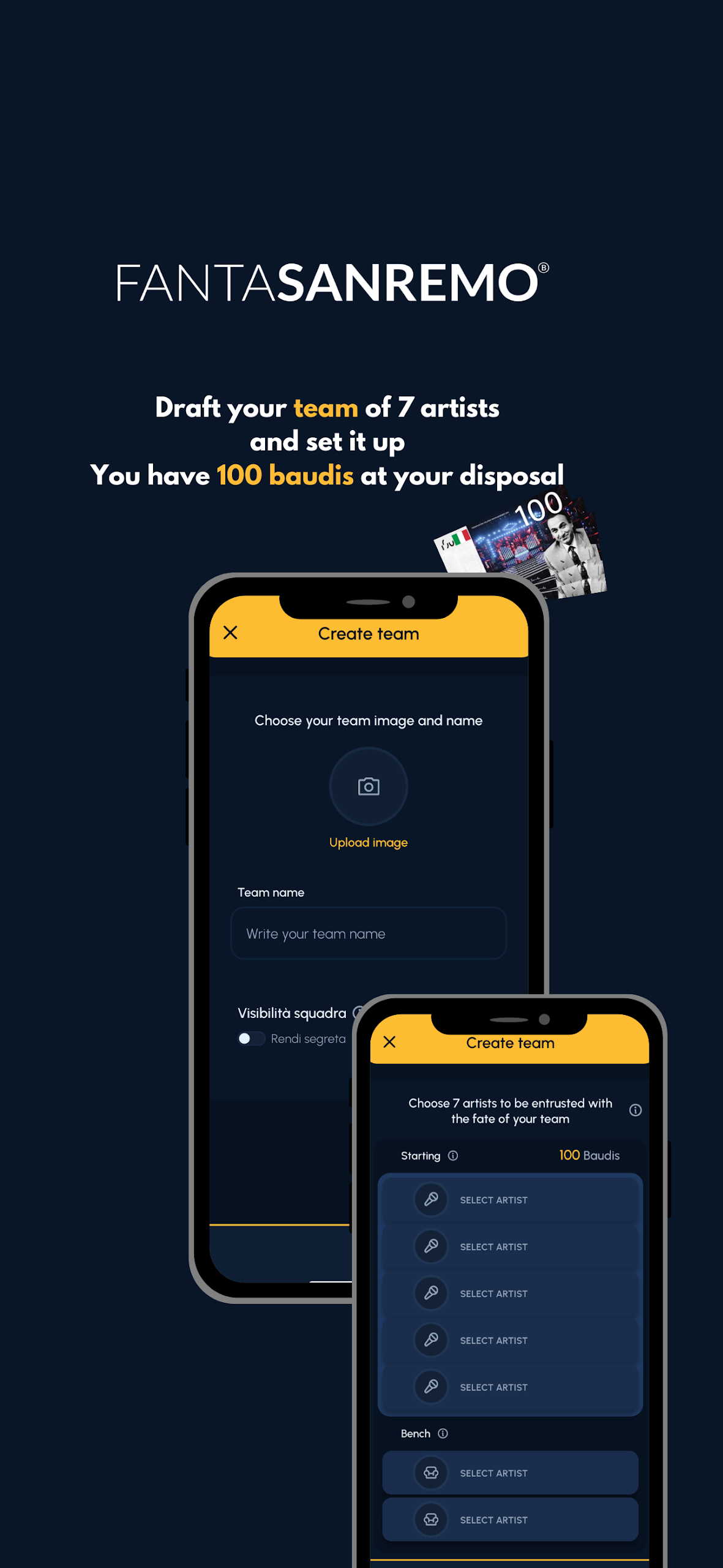 FantaSanremo Screenshot1