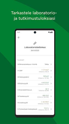 OmaMehiläinen Screenshot5