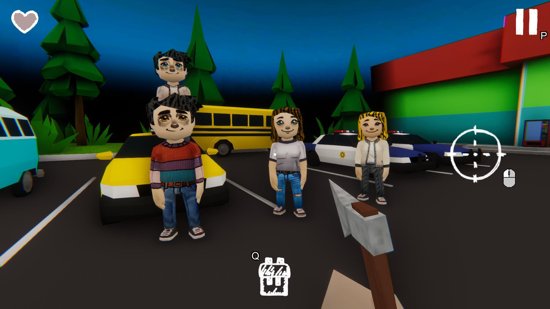 Death Forest. Horror Online Screenshot1