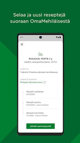 OmaMehiläinen Screenshot6