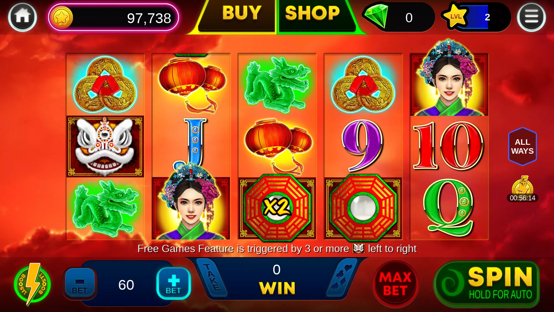 Xstar Gaming Slots Screenshot2