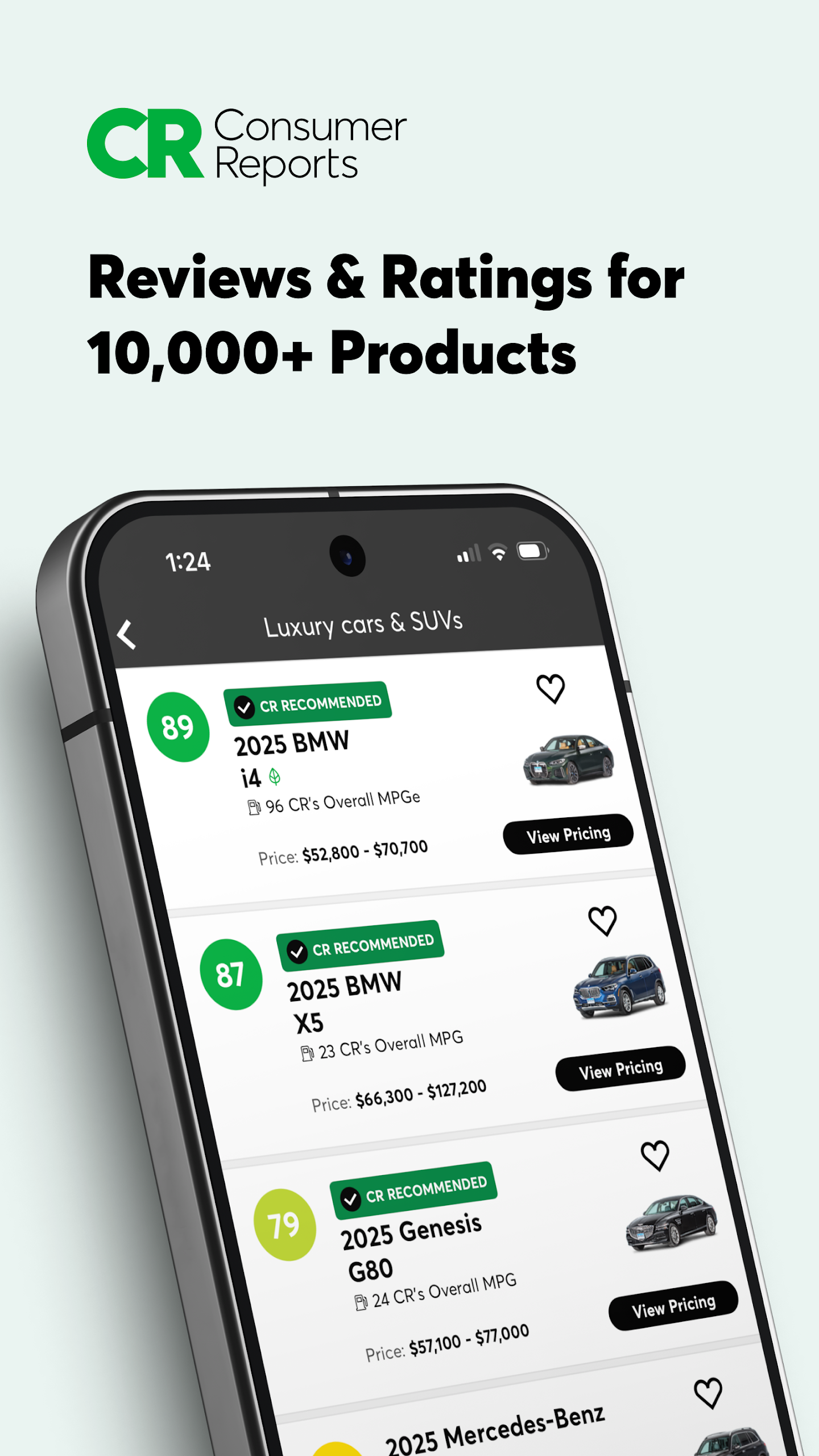 Consumer Reports Screenshot1