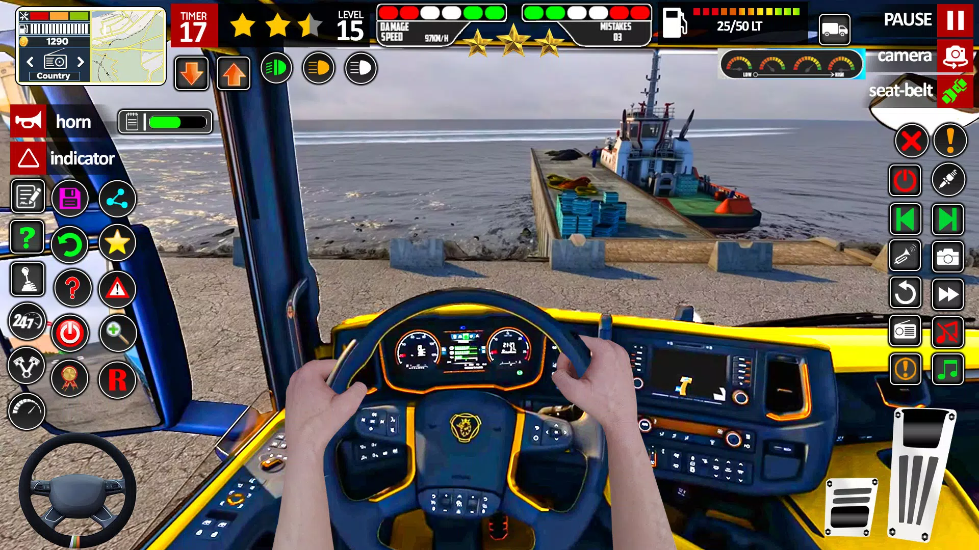 Real Truck Driving Truck Games Screenshot2