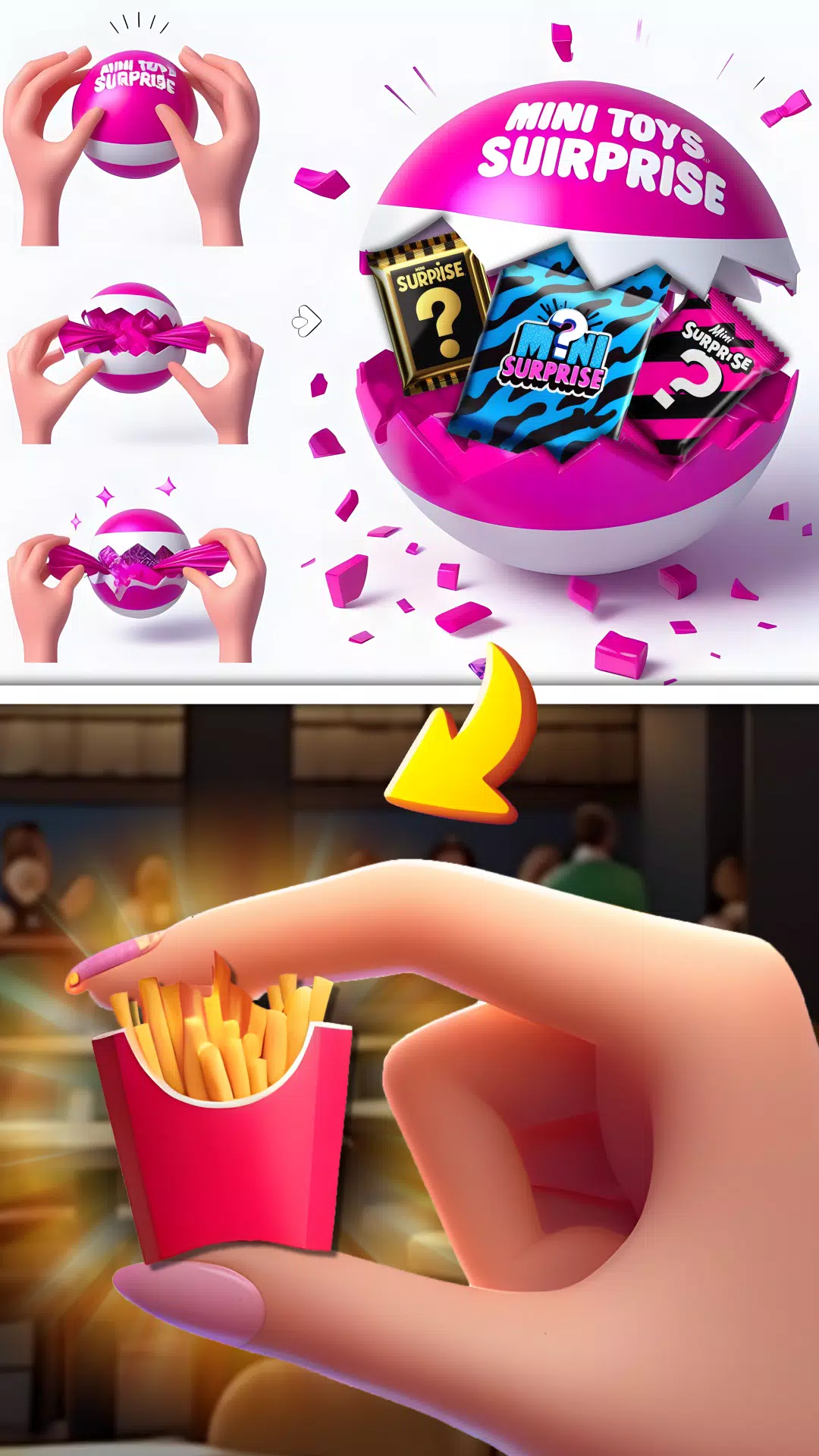 Mini Surprise ASMR Food Brands Screenshot3