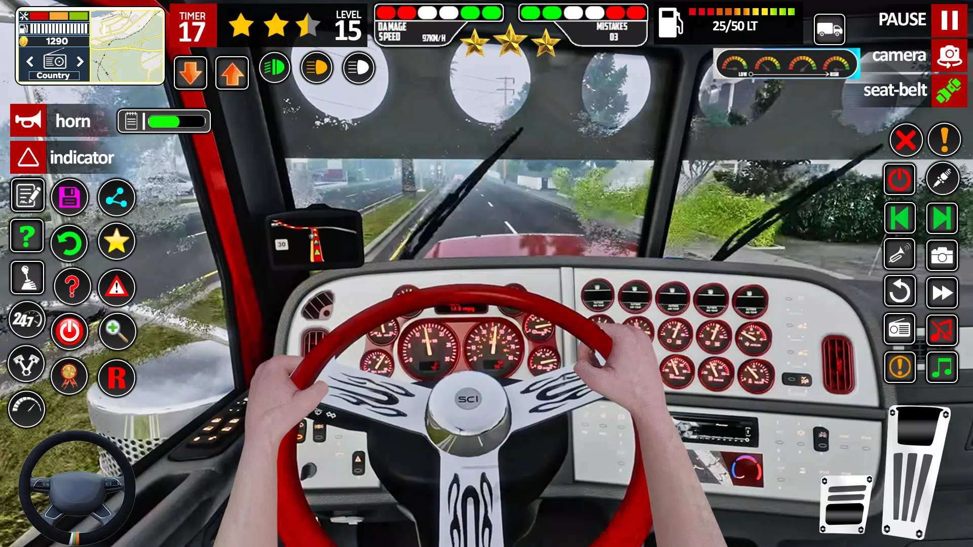Real Truck Driving Truck Games Screenshot4