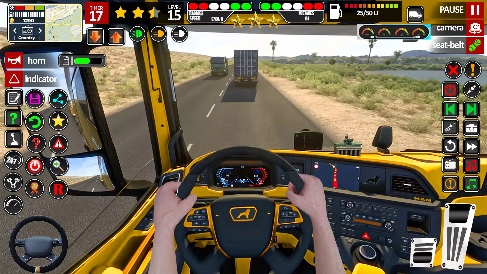 Real Truck Driving Truck Games Screenshot8