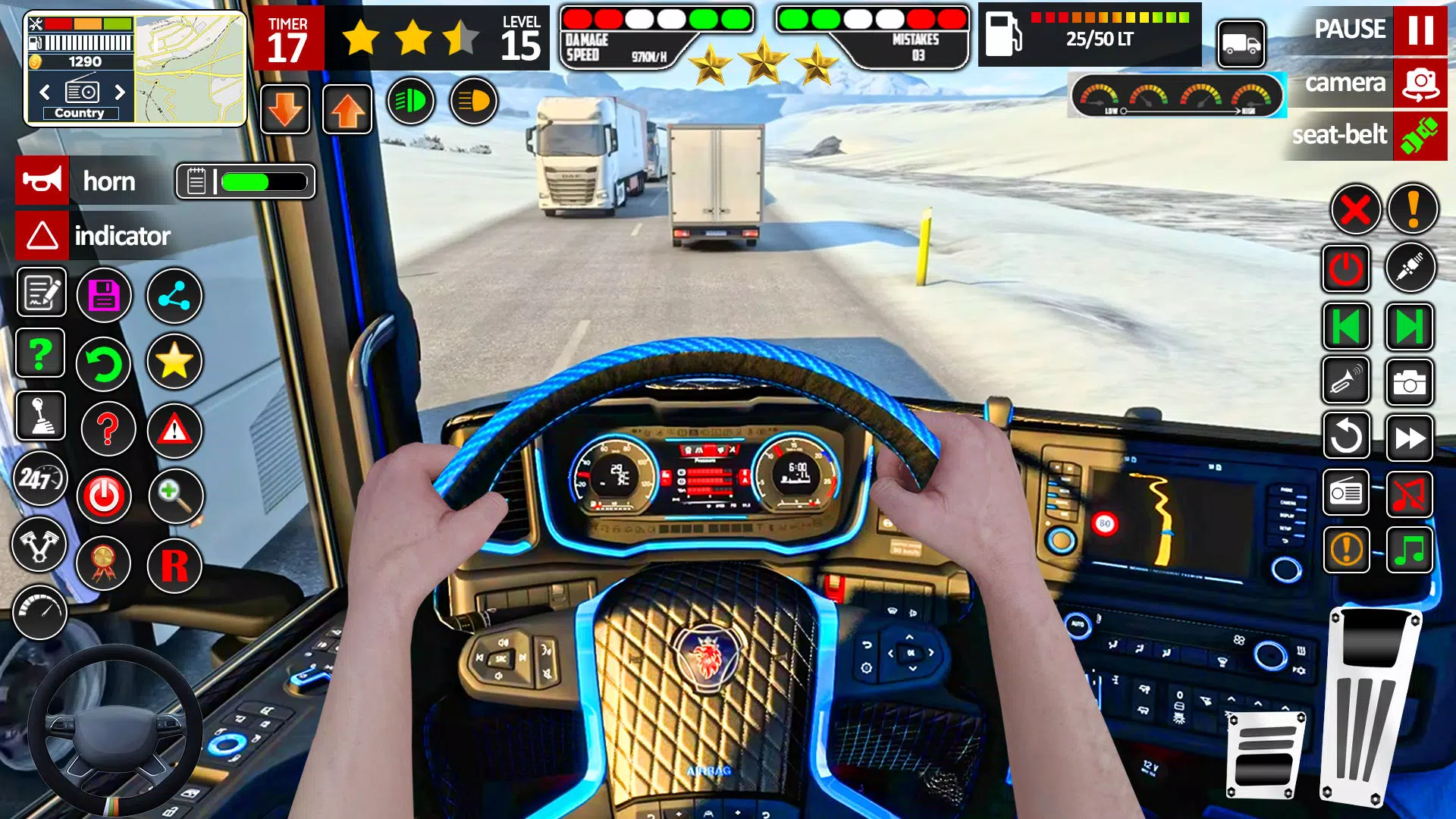 Real Truck Driving Truck Games Screenshot7