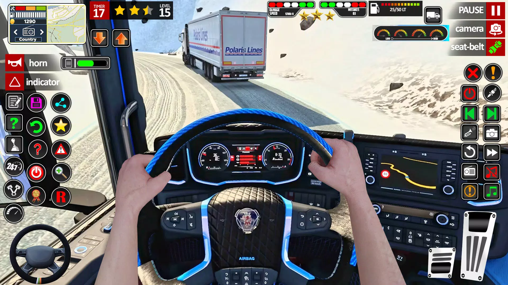 Real Truck Driving Truck Games Screenshot1