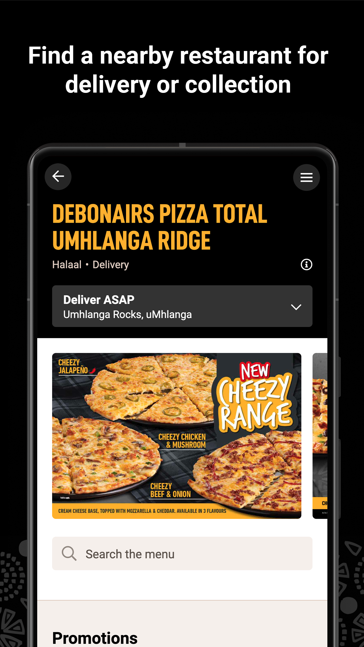 Debonairs Pizza Screenshot2