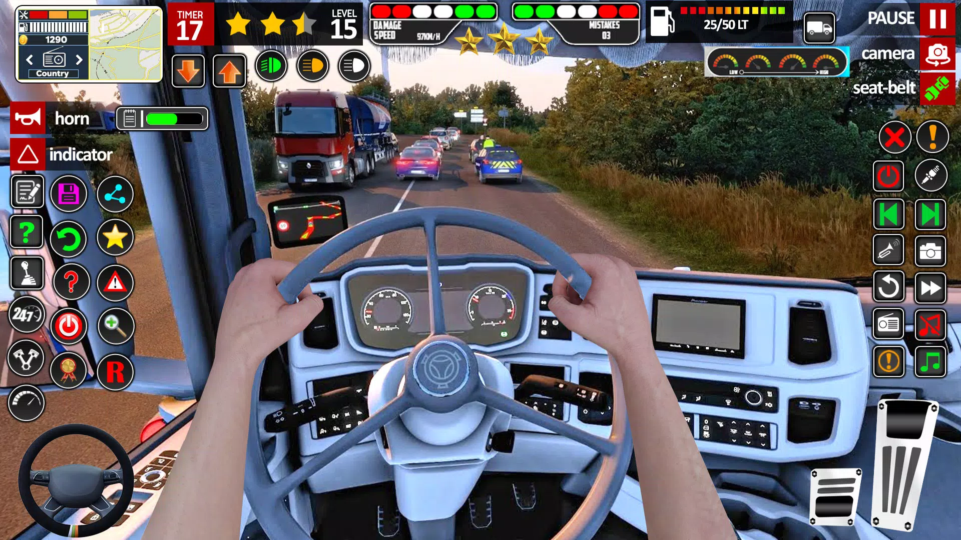 Real Truck Driving Truck Games Screenshot5