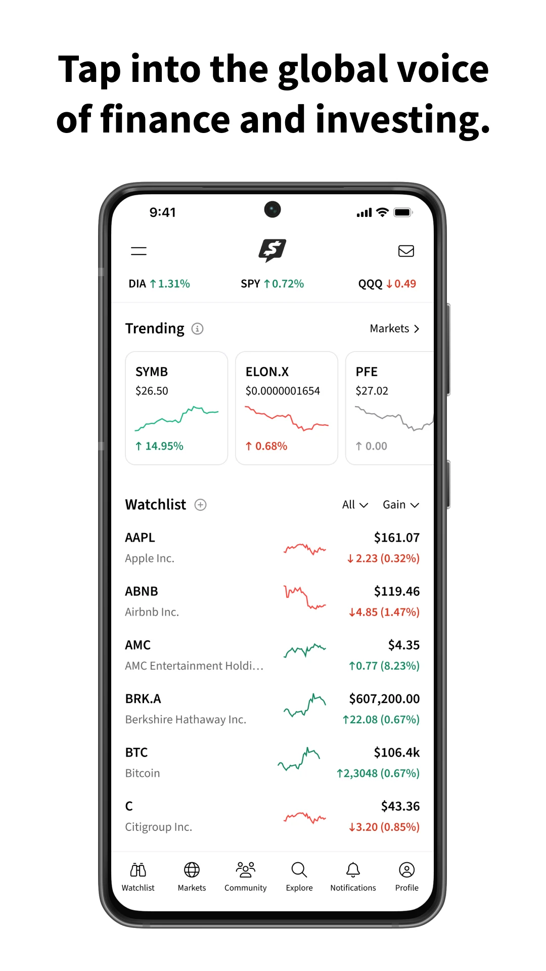 Stocktwits Screenshot1
