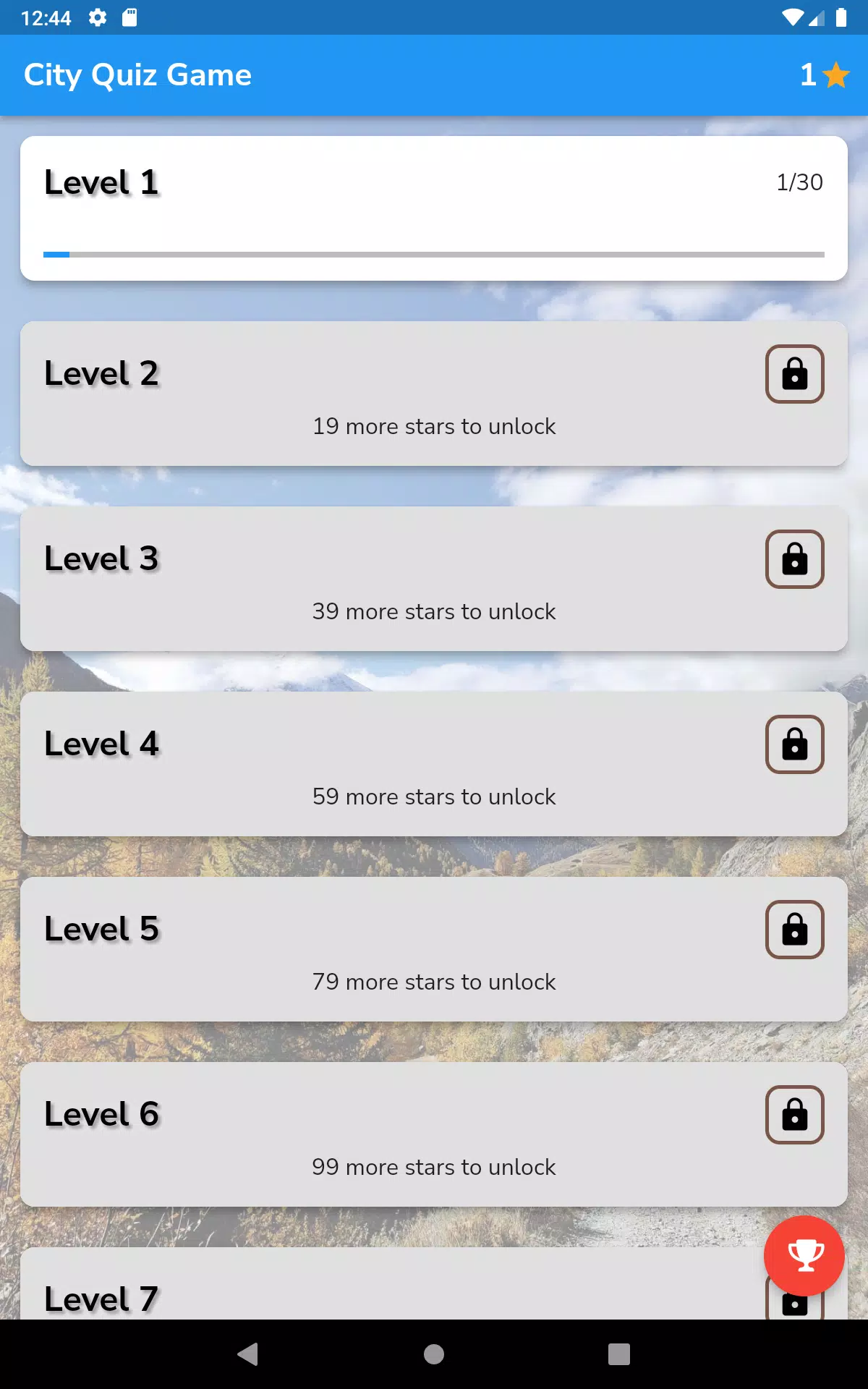 City Quiz Game Screenshot6